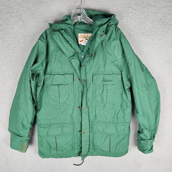 Waterproof Jacket Cabelas Fishing Jacket Vintage Cabelas Nylon